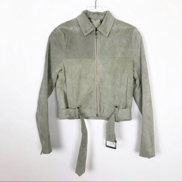 Capulet Suede Marta Jacket Pistachio XS - Picture 4 of 7